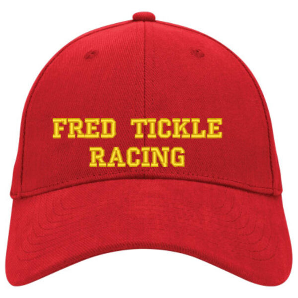 Fred Tickle Racing cap (Text will be aligned at creation) Thumbnail
